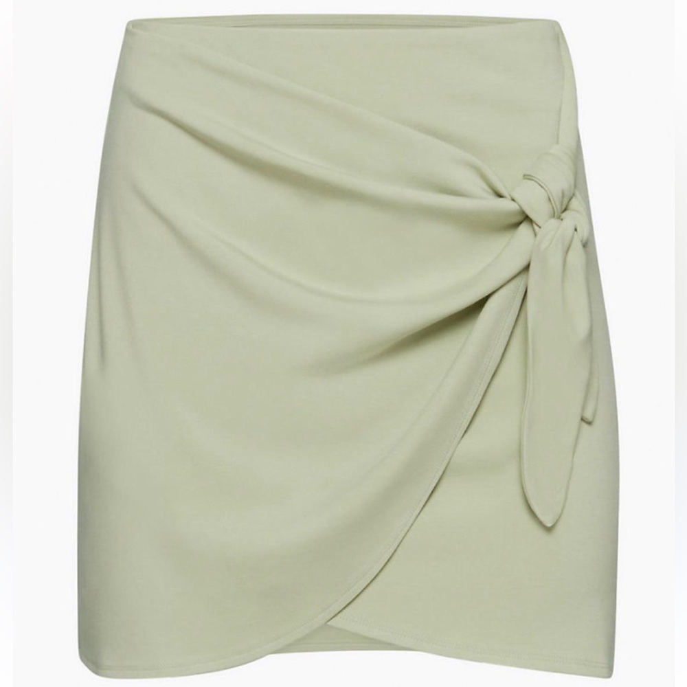 Aritzia Wilfred Saturn Wrap Mini Skirt